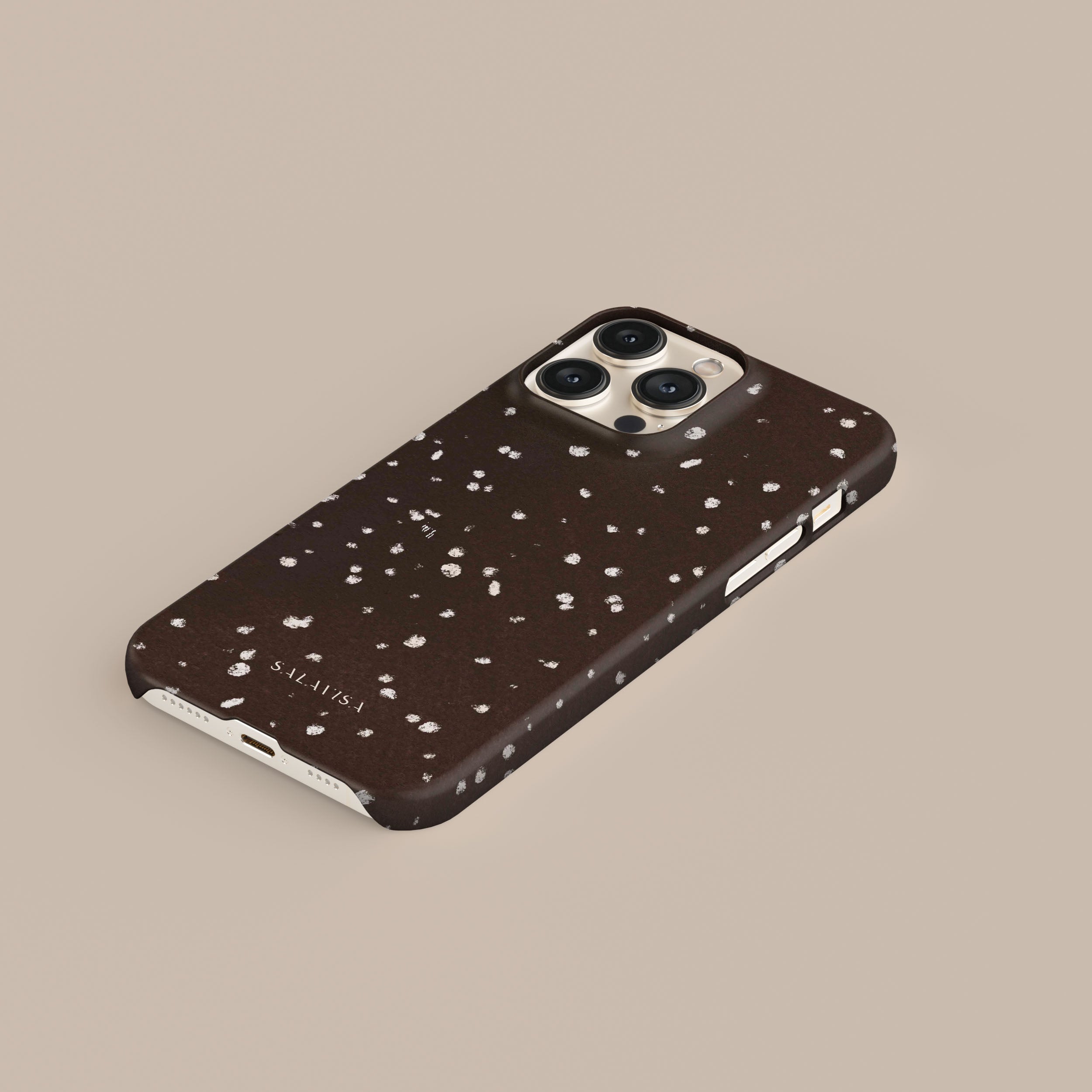 Stylish Chocolate Dots Phone Case - Trendy Protective Cover for iPhone & Samsung | Perfect for Everyday Use, Gifts & Fashion Accessories