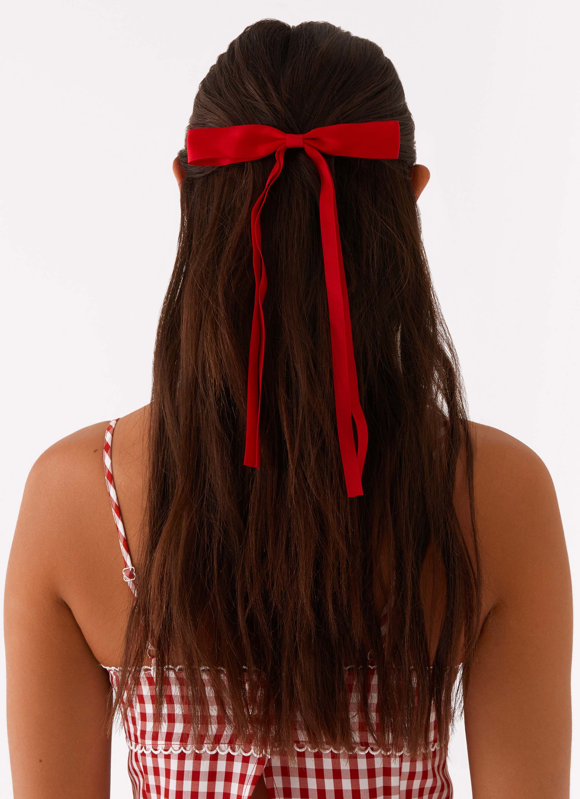 Dorothy Bow Hair Clip - Red Hair Accessories for Women & Girls | Perfect for Parties, Weddings & Everyday Style