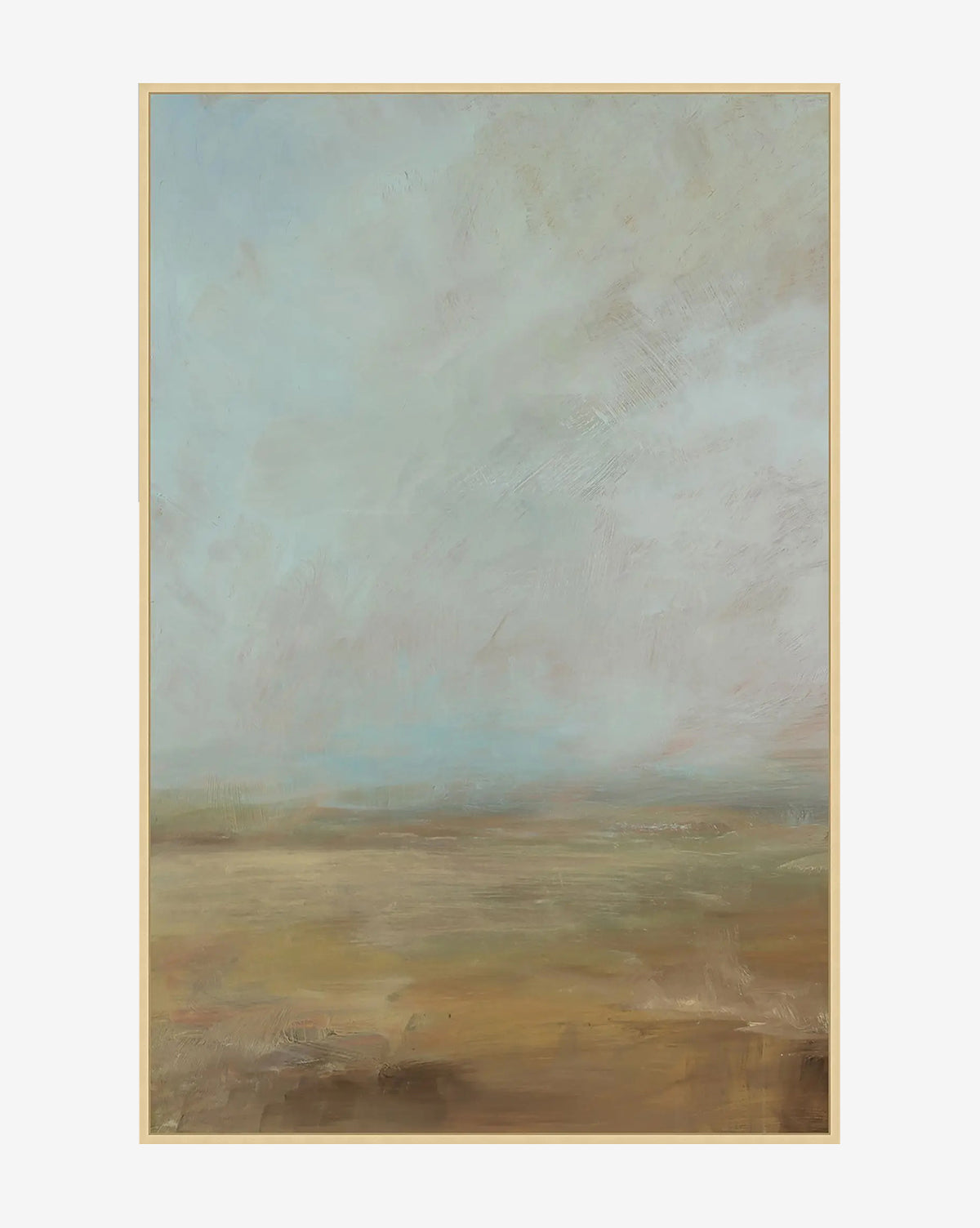 The Meadow View I by Patricia Perron - Handmade Landscape Oil Painting - Perfect for Living Room, Bedroom & Office Wall Decor