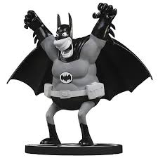 Batman Black & White MAD Limited Edition Statue by Sergio Aragones | DC Comics Collectible Figurine for Superhero Fans & Home Decor