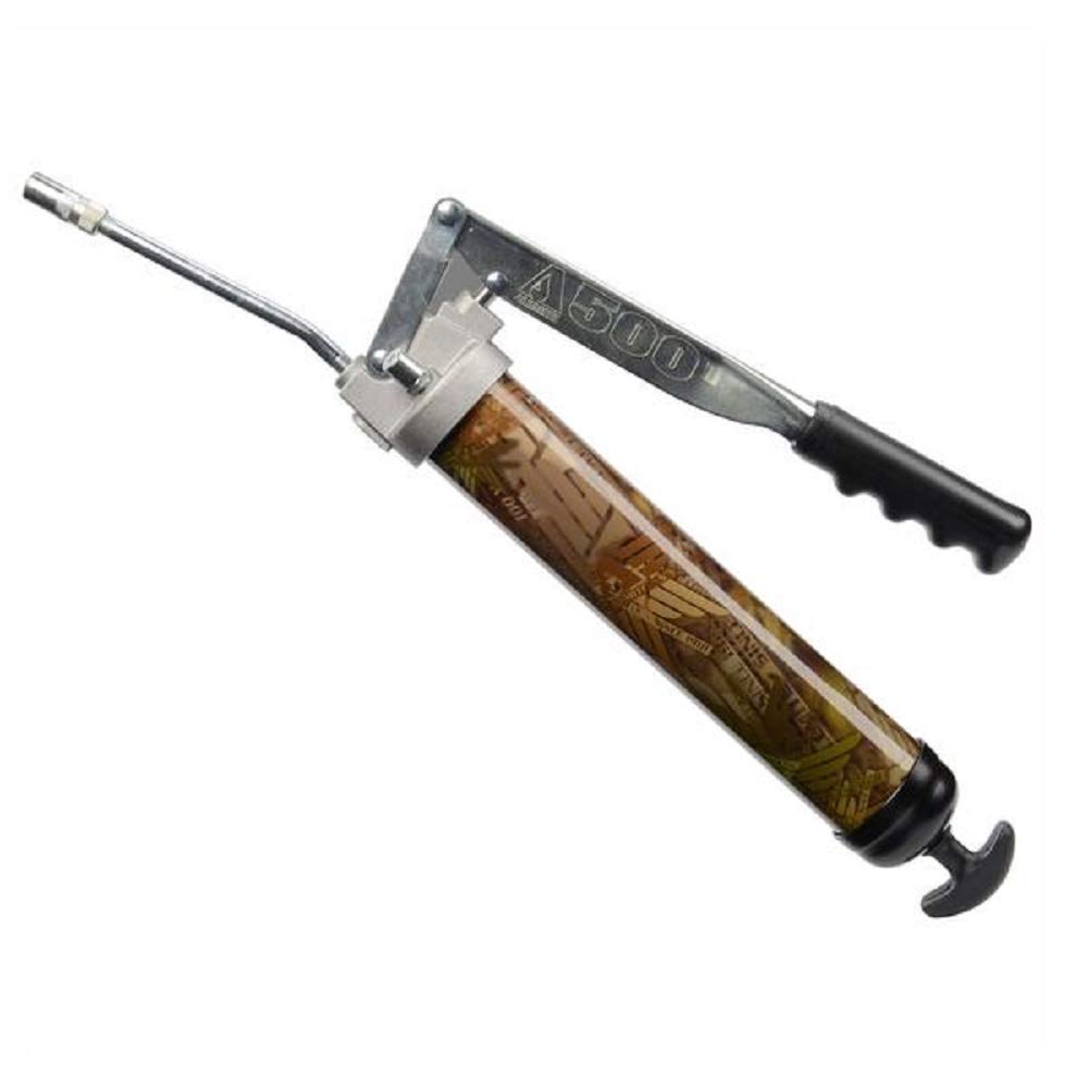 Alemite 500-C Lever Grease Gun - Heavy Duty Greasing Tool for Automotive, Industrial & Farm Equipment Maintenance