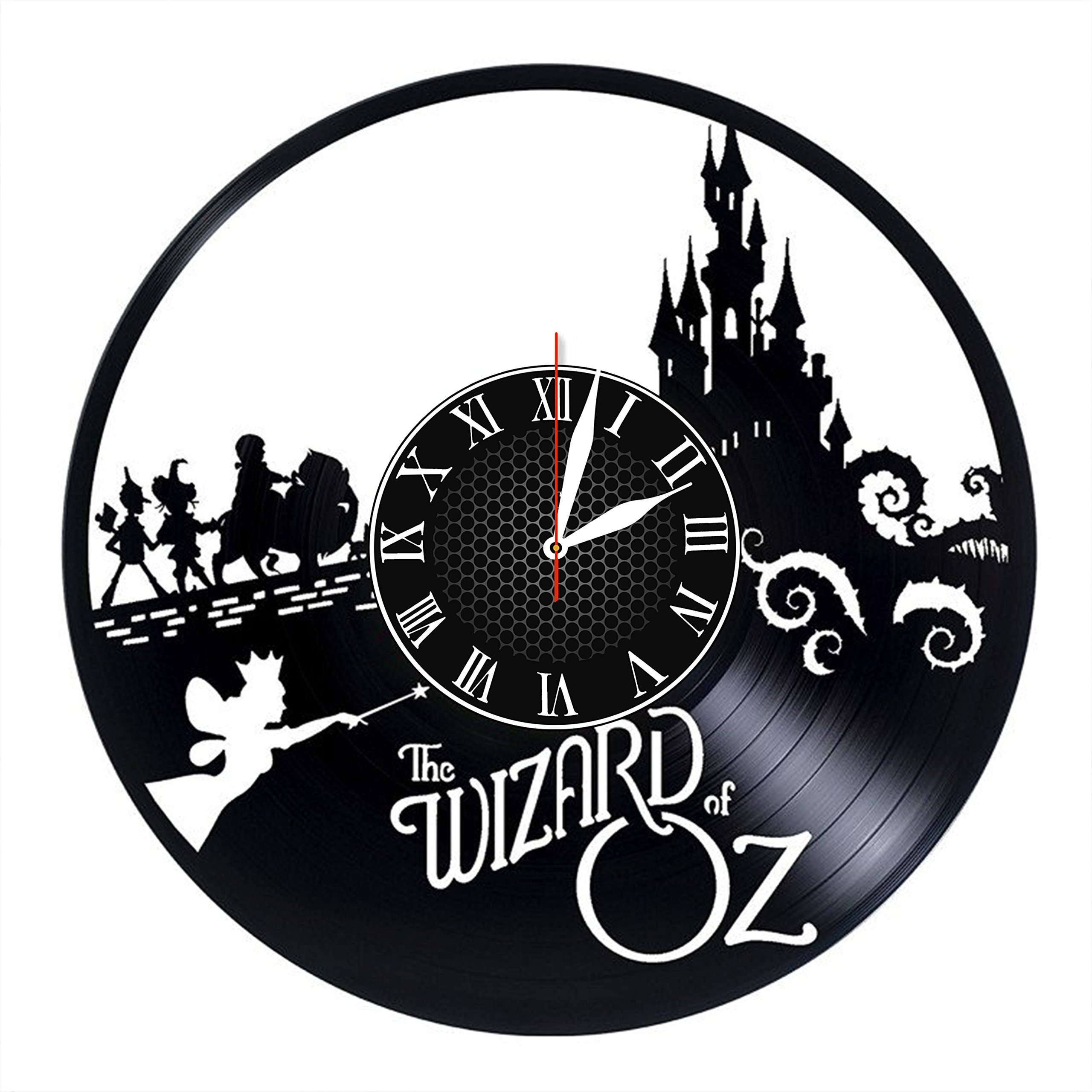 Wizard of Oz Wall Clock - MGM Vinyl Decor for Home & Gifts