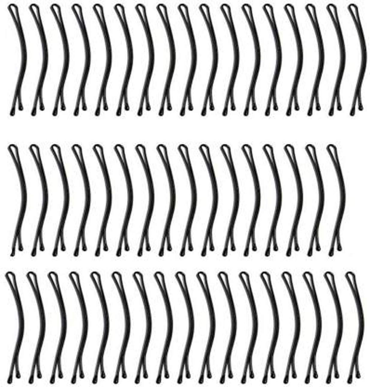 30 Pack Black Metal Bobby Pins for Women - Hair Styling Pins for Bun, Updos & Everyday Hairstyles - Durable Hair Accessories for Girls & Women