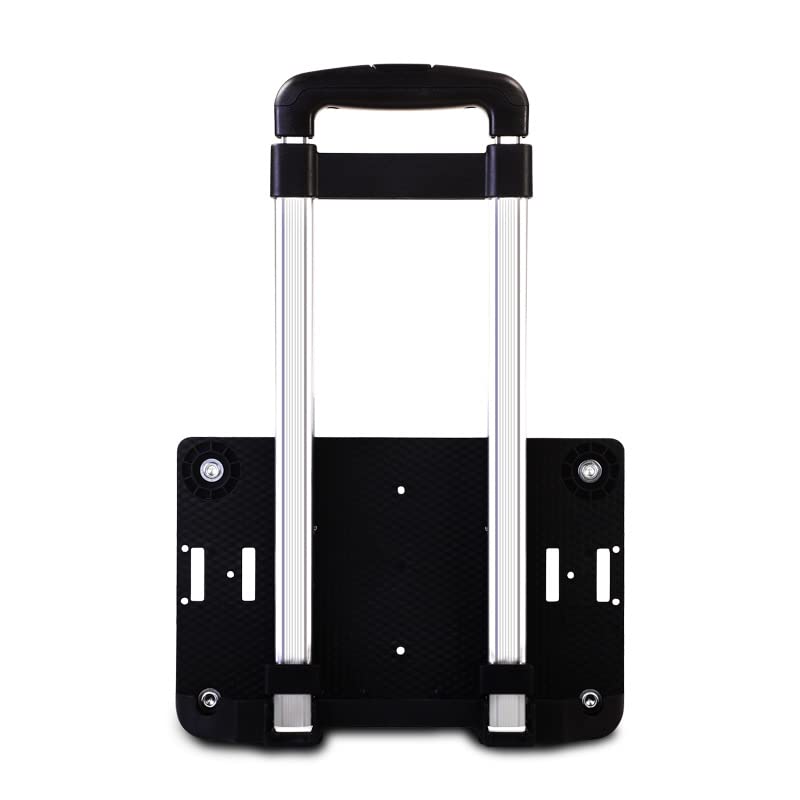 4-Wheel Folding Lightweight Luggage Cart Backpack Trolley - Compact Travel Trolley for Golf Bags, Lunch Backpacks & Carry-On Luggage | Perfect for Airports, Business Trips & Outdoor Adventures