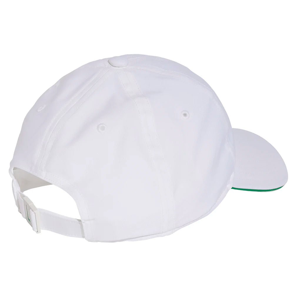 Adidas Climacool OG Tennis Cap - White & Green Performance Hat for Men & Women - Breathable & Moisture-Wicking for Tennis, Running & Outdoor Sports