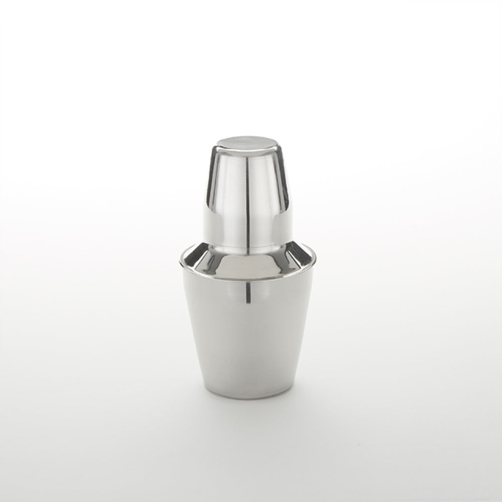 Premium 8 Oz. 3-Piece Stainless Steel Cocktail Shaker Set by American Metalcraft - Bar Tools for Mixing Martinis, Margaritas & Cocktails at Home or Professional Bars
