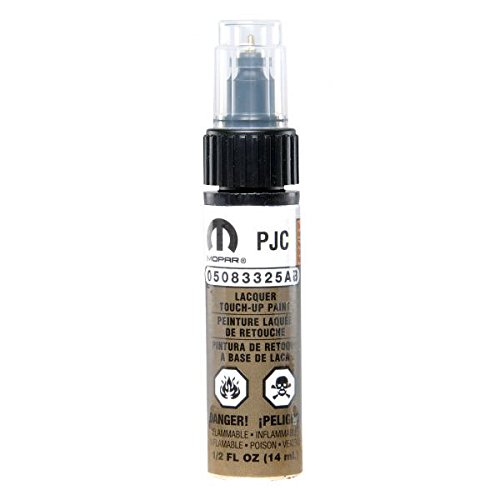 Mopar Touch-Up Paint 5163158AA - PYB Detonator Yellow for Dodge, Jeep, Chrysler - Perfect for Scratches & Chips Repair - Car, Truck, SUV Auto Body Touch Up