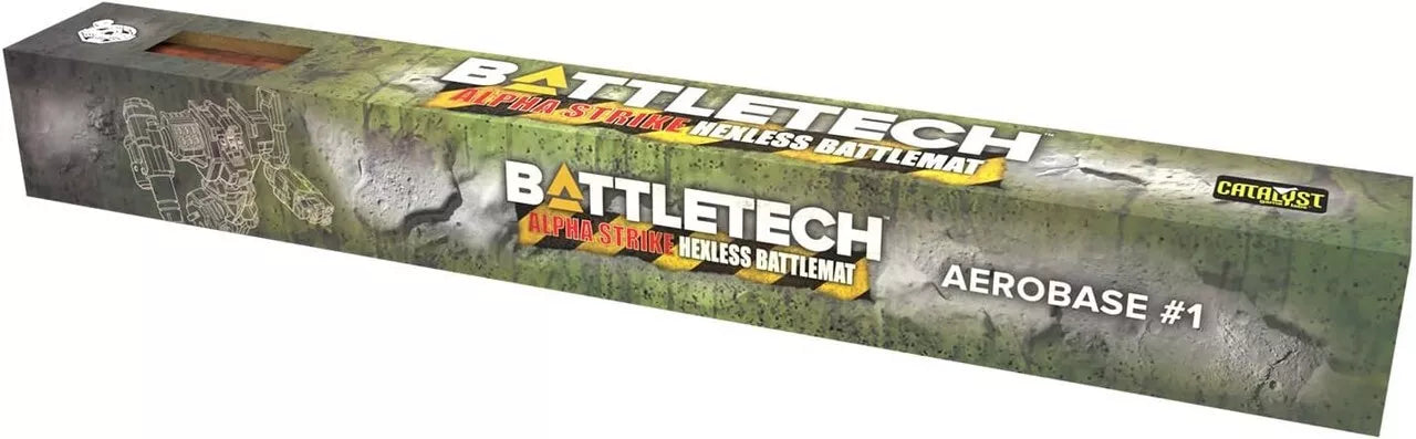 BattleTech Alpha Strike Aero Base 1 - Premium Gaming BattleMat for Tabletop Strategy Games | Perfect for Wargaming, Miniature Battles & Sci-Fi Combat Scenarios
