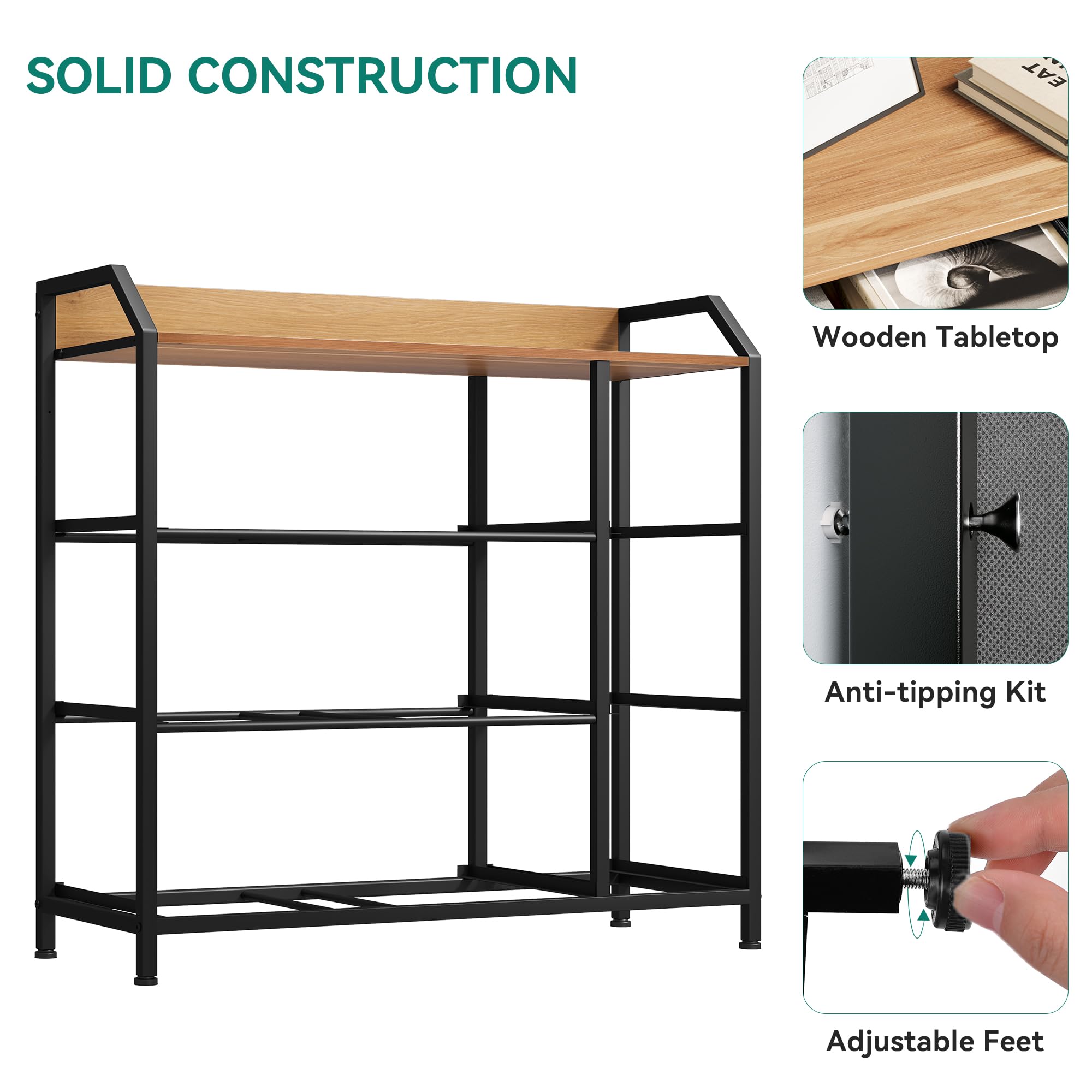 YITAHOME 6-Drawer Fabric Dresser with Sturdy Steel Frame & Wooden Top - Bedroom Storage Organizer for Clothes, Toys, and Accessories | Perfect for Small Spaces, Dorm Rooms, and Kids' Bedrooms