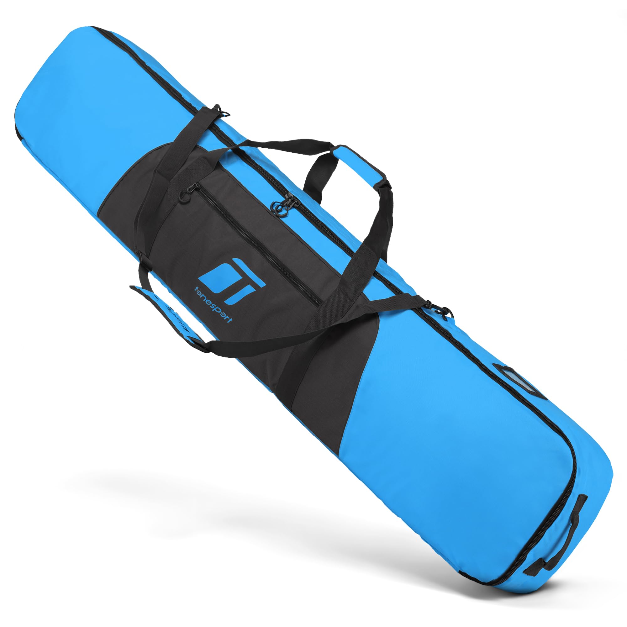 **Padded Waterproof Snowboard Travel Bag for Airplanes - Up to 165cm (65in) - Durable & Lightweight Snowboarding Gear for Flying, Storage & Protection**    *(Perfect for Air Travel, Mountain Trips & Long-Term Snowboard Storage - Fits Most Standard Snowboards)*