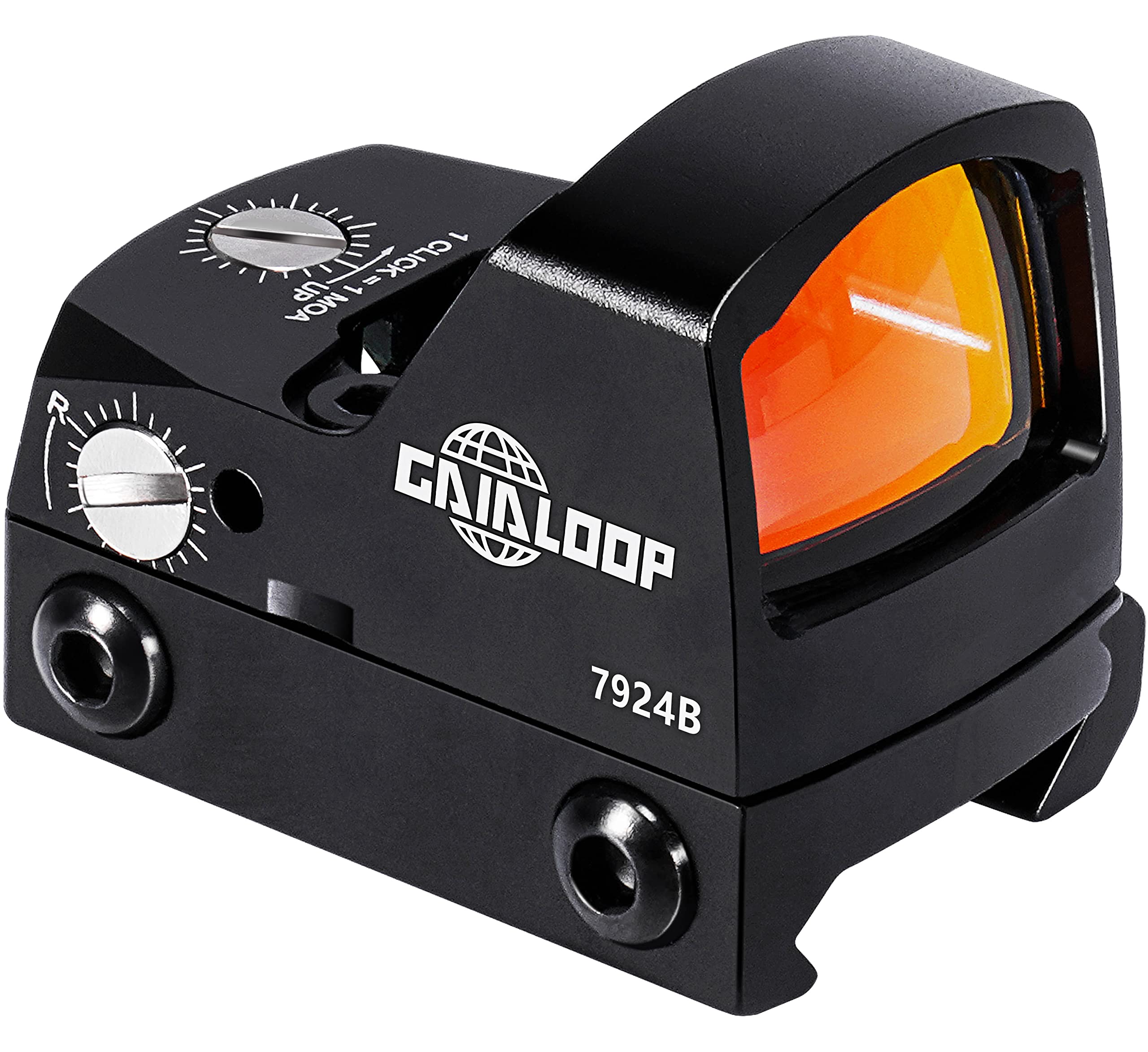 3.25 MOA Red Dot Sight for Rifle, Shotgun & Pistol | Auto On/Off, Waterproof, Shockproof & Fog-Proof Reflex Optic with Rail Mount | Perfect for Hunting, Airsoft & Tactical Shooting