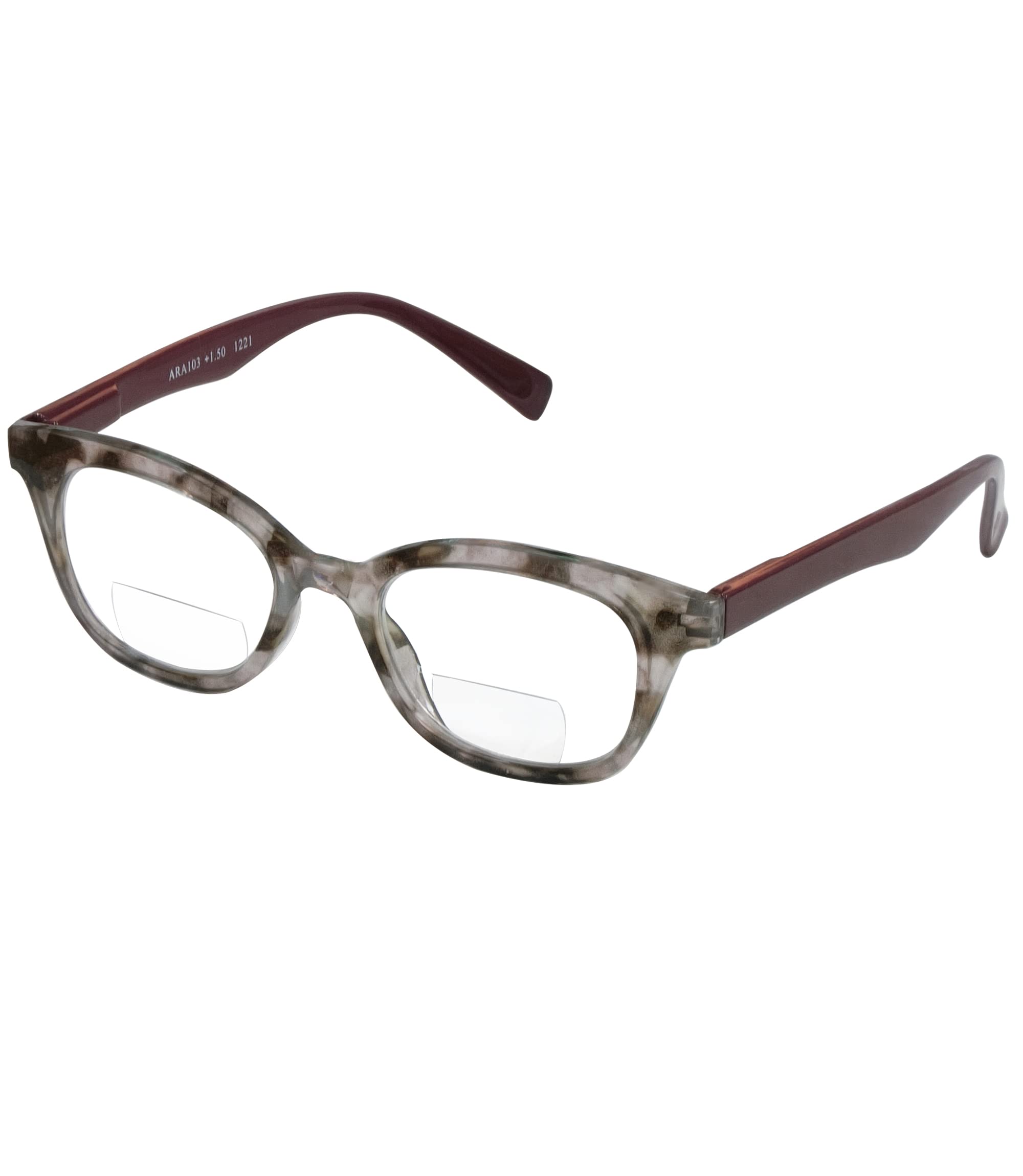 Premium Spring Hinge Reading Glasses - Bifocal Readers for Women & Men - Perfect for Reading, Computer Work & Close-Up Tasks