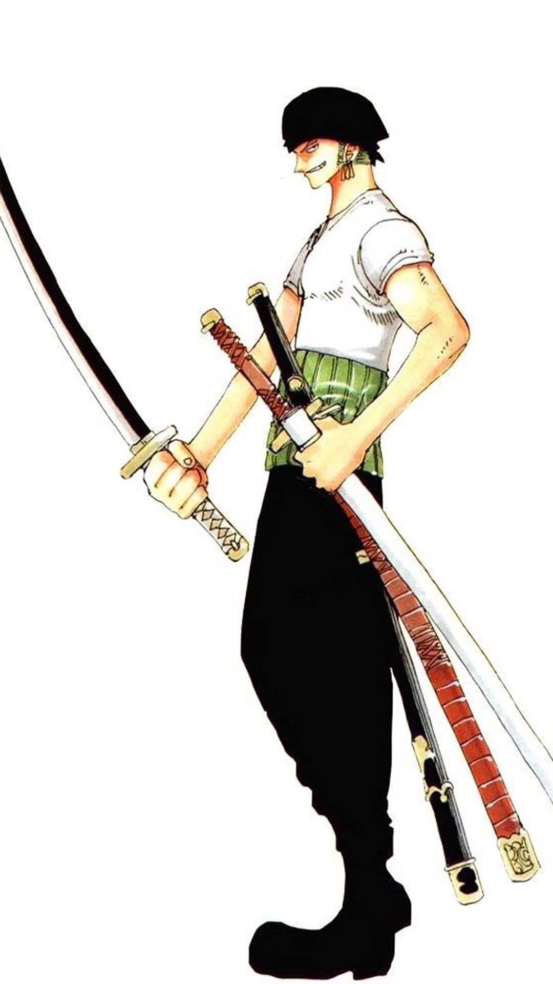 Handmade One Piece Roronoa Zoro Katana - YAMA ENMA Japanese Anime Cosplay Samurai Sword with Purple Blade | Authentic Replica for Collectors & Cosplay Enthusiasts | Perfect Gift for Men & Women | Anime Convention, Display, Martial Arts Training