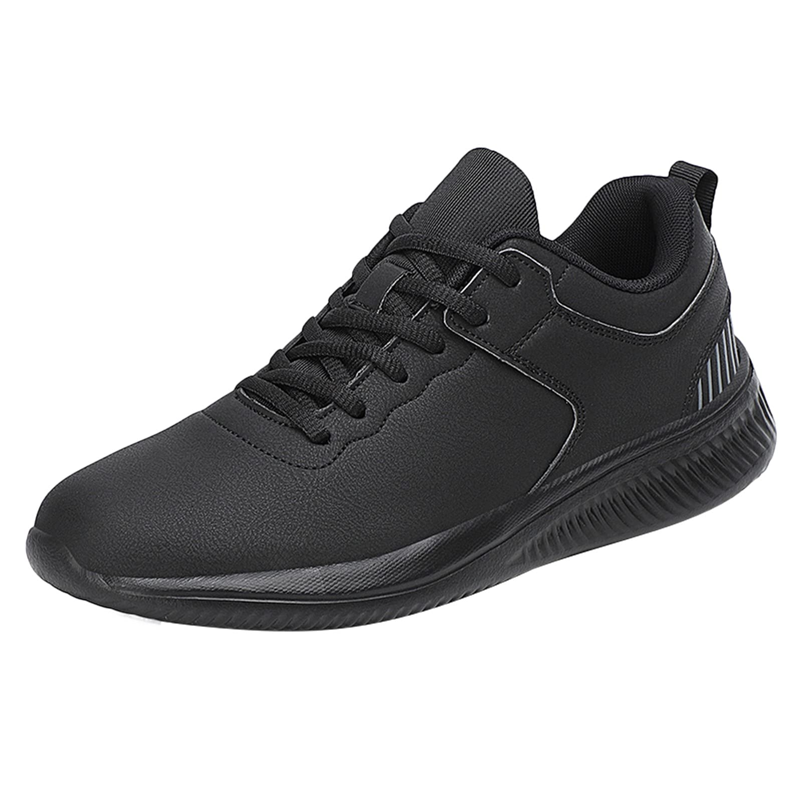 GWTAECH Men's Lightweight Running Shoes - High-Elastic Waterproof Sports Sneakers for Jogging, Gym & Outdoor Activities | Retro Casual Walking Shoes for Men