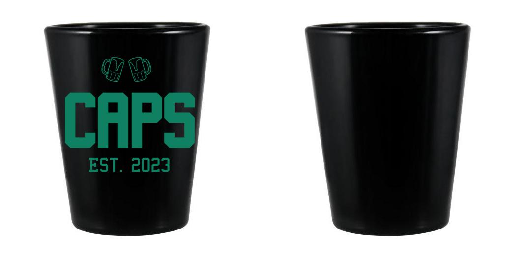 1.5 oz Custom BarConic® Black Shot Glass - Personalized Drinking Glasses for Parties, Bars & Home Use