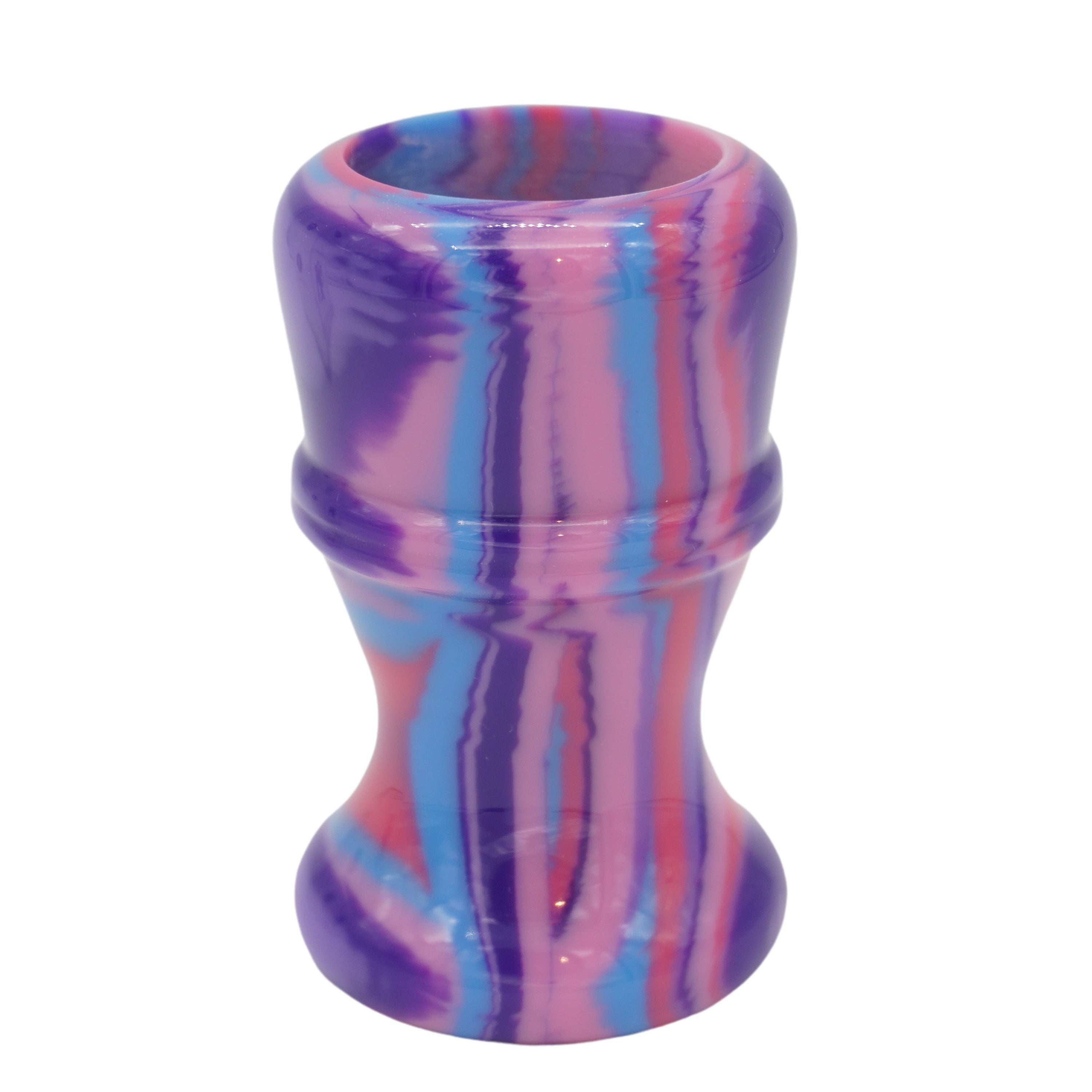 Premium Handmade Purple Haze Shaving Brush Handle - Compatible with 24mm & 26mm Knots - Perfect for Wet Shaving & Grooming Gifts for Men