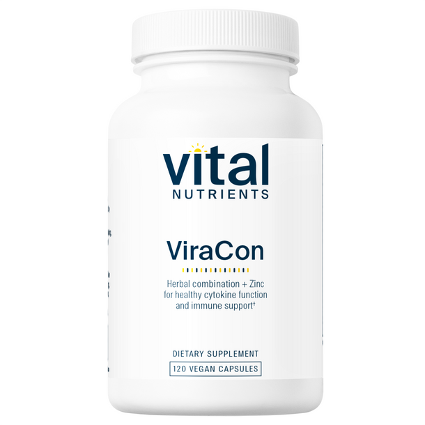 Vital Nutrients ViraCon - Immune Support Supplement with Echinacea & Vitamin C - Boost Immunity for Cold & Flu Season | Daily Wellness & Travel Health Aid