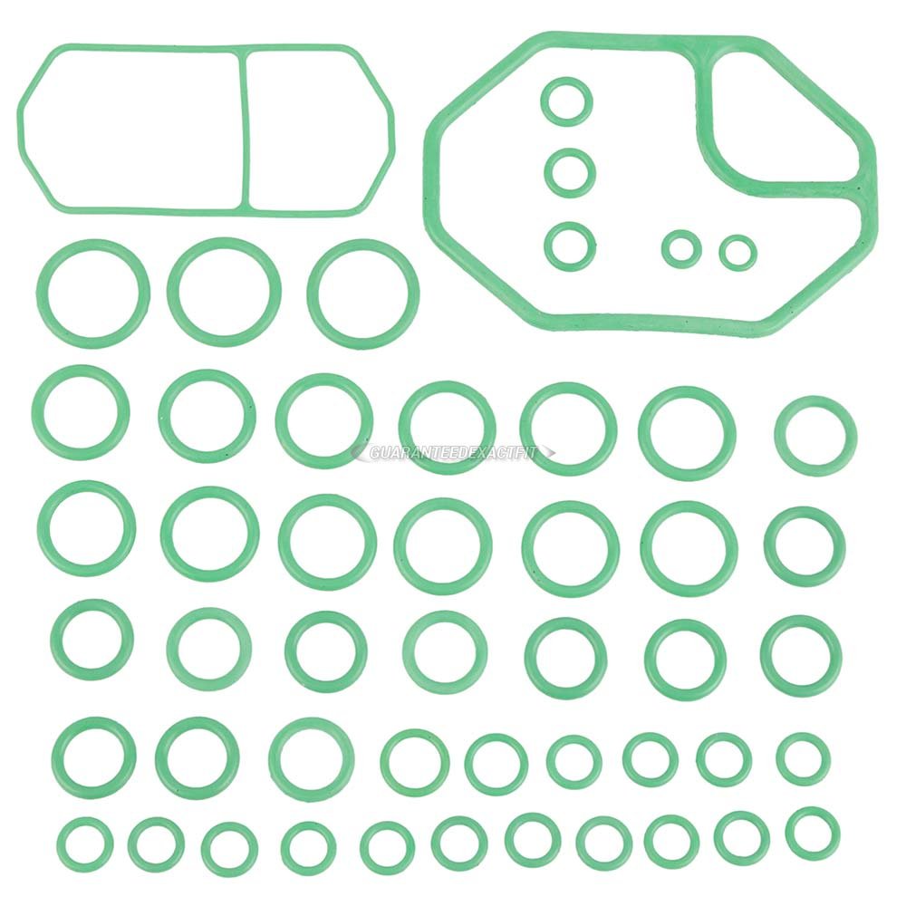 Isuzu Rodeo & Axiom Complete AC Kit with AC Compressor, Condenser & Drier - 60-89554CK | BuyAutoParts | Perfect for Summer Cooling & AC System Replacement