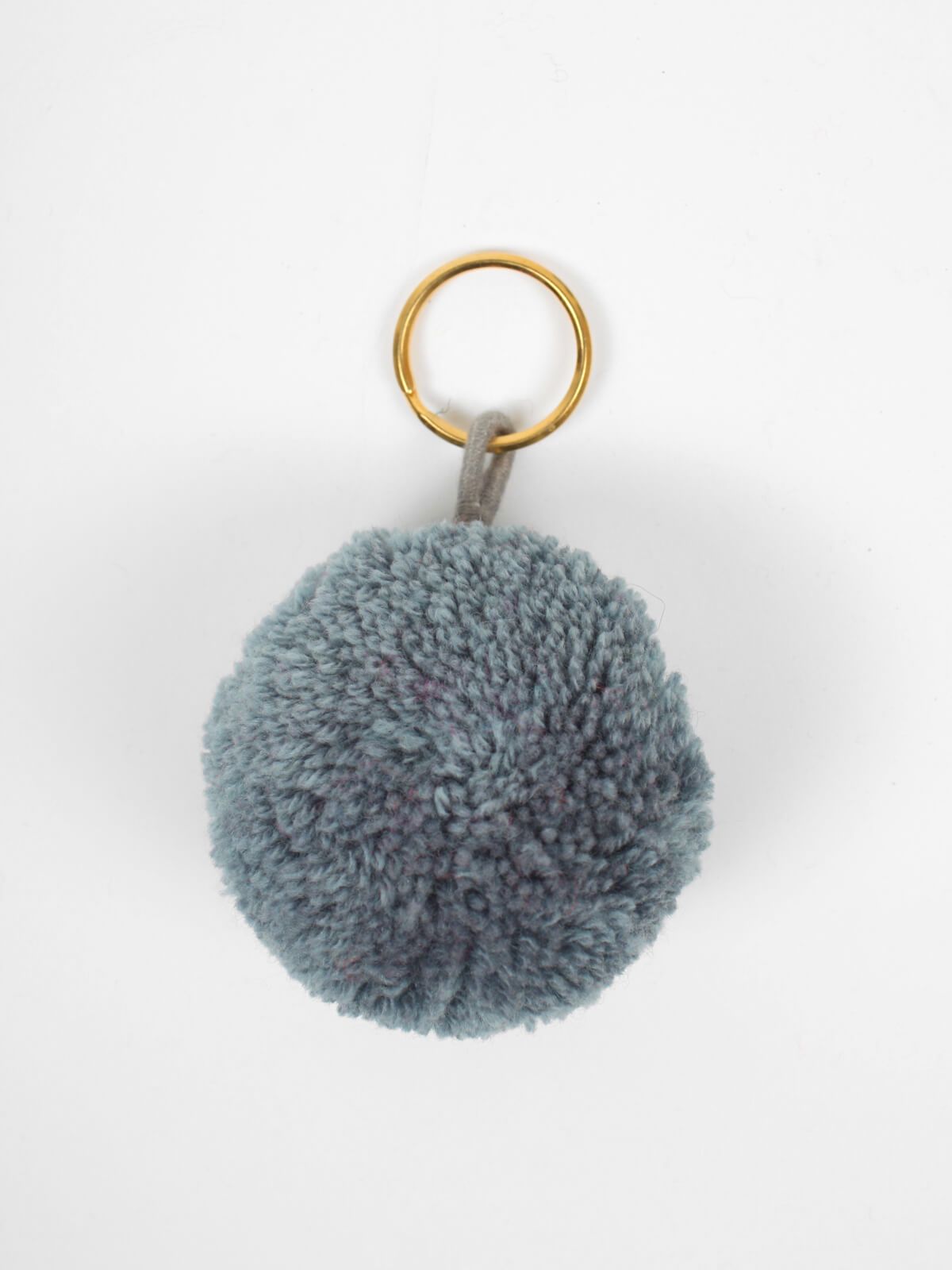 Cute Pom Pom Keychains for Women - Soft Fluffy Key Rings with Metal Hook - Perfect for Backpacks, Handbags, and Gift Giving