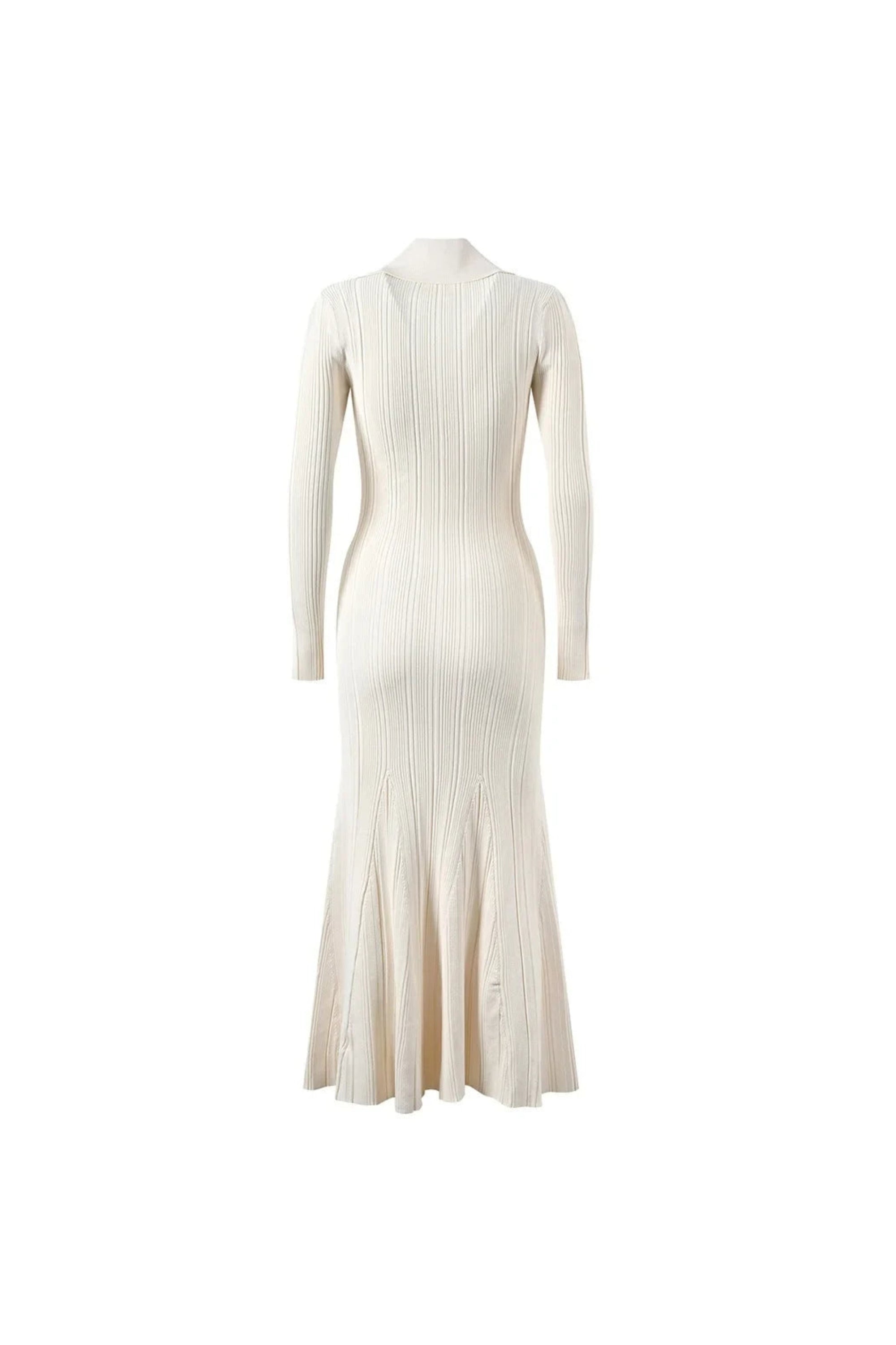 Stylish Jersey Button Long Sleeve Midi Dress for Women - Casual & Office Wear - Perfect for Work, Date Night & Fall Outfits