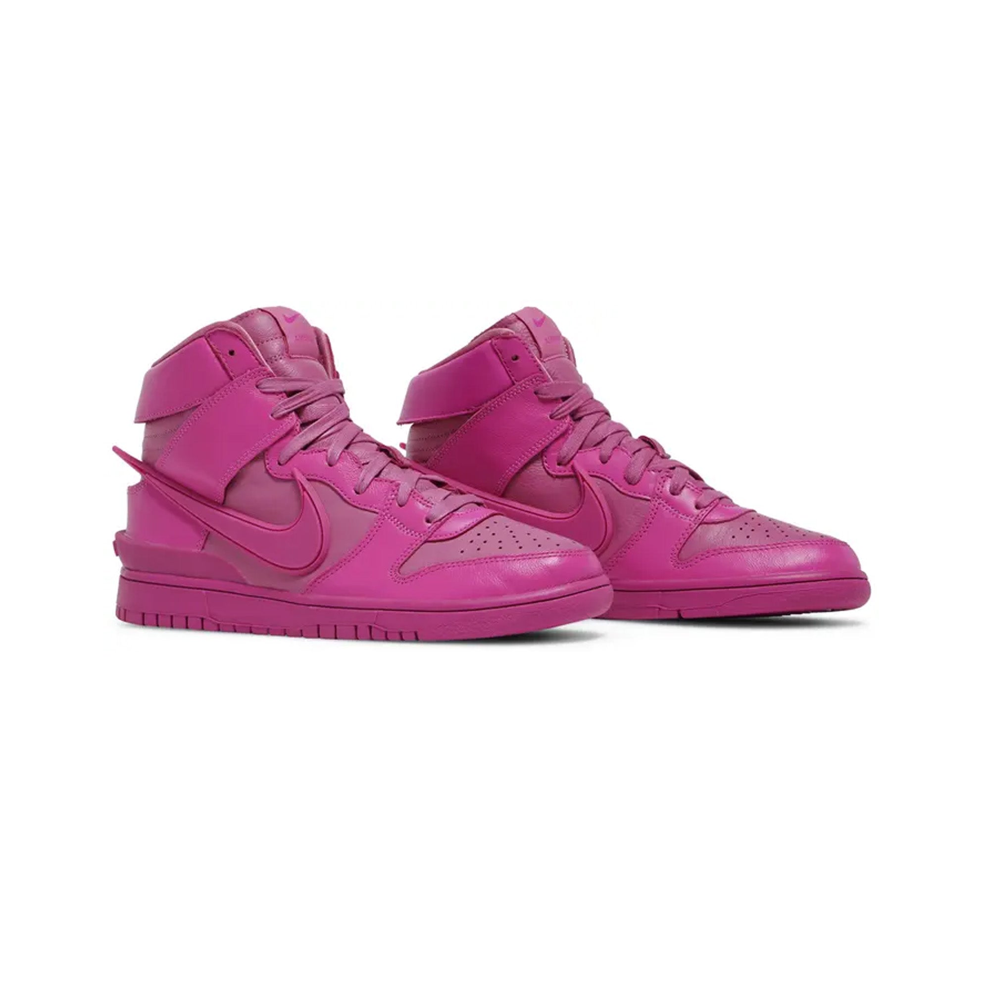 Nike Dunk High x Ambush 'Active Fuchsia' Sneakers - Limited Edition Women's & Men's Basketball Shoes for Streetwear & Fashion Collectors | Perfect for Urban Style & Sneakerhead Collections
