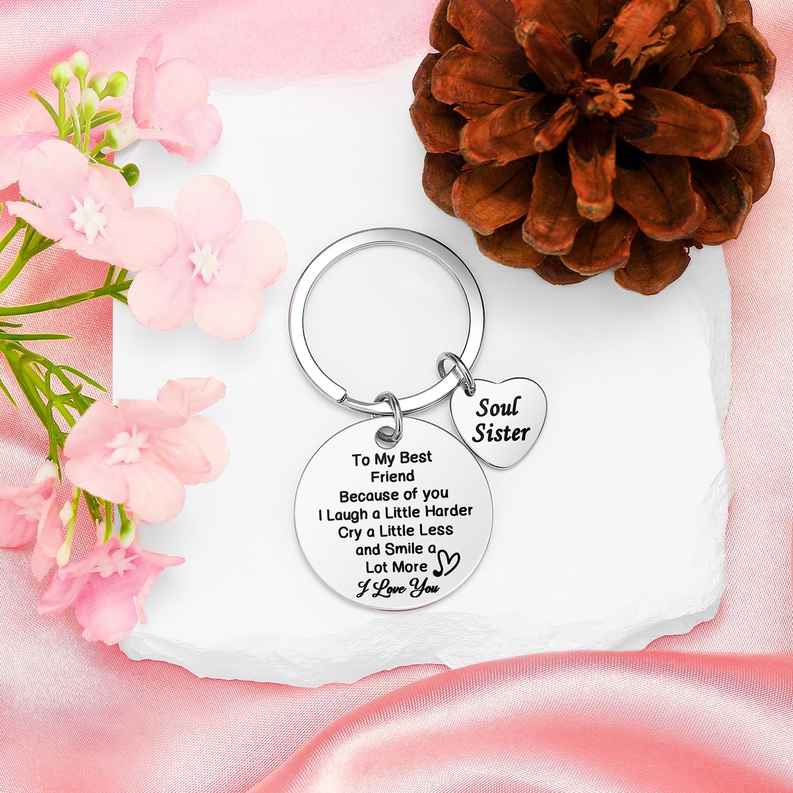 Looca Best Friend Birthday Gift Basket for Women - Thoughtful Friendship Gifts for Her, BFF, Soul Sister | Perfect for Anniversaries, Galentine's Day & Long Distance Friends