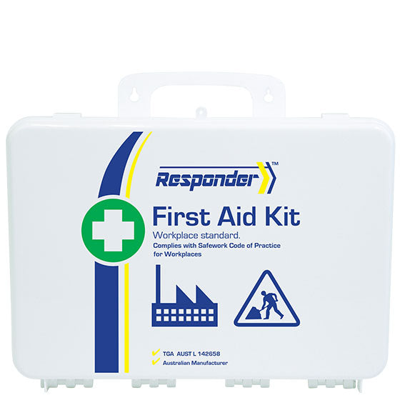 Responder 4 Series Weatherproof First Aid Kit - Emergency Medical Supplies for Outdoor, Camping, Hiking & Car Safety