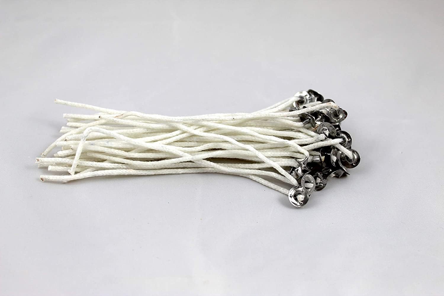 Natural Cotton Candle Wicks - 100pcs White 3-inch Candle Making Supplies for DIY Soy Wax, Beeswax & Jar Candles (Home Decor, Gifts, Aromatherapy, Relaxation)