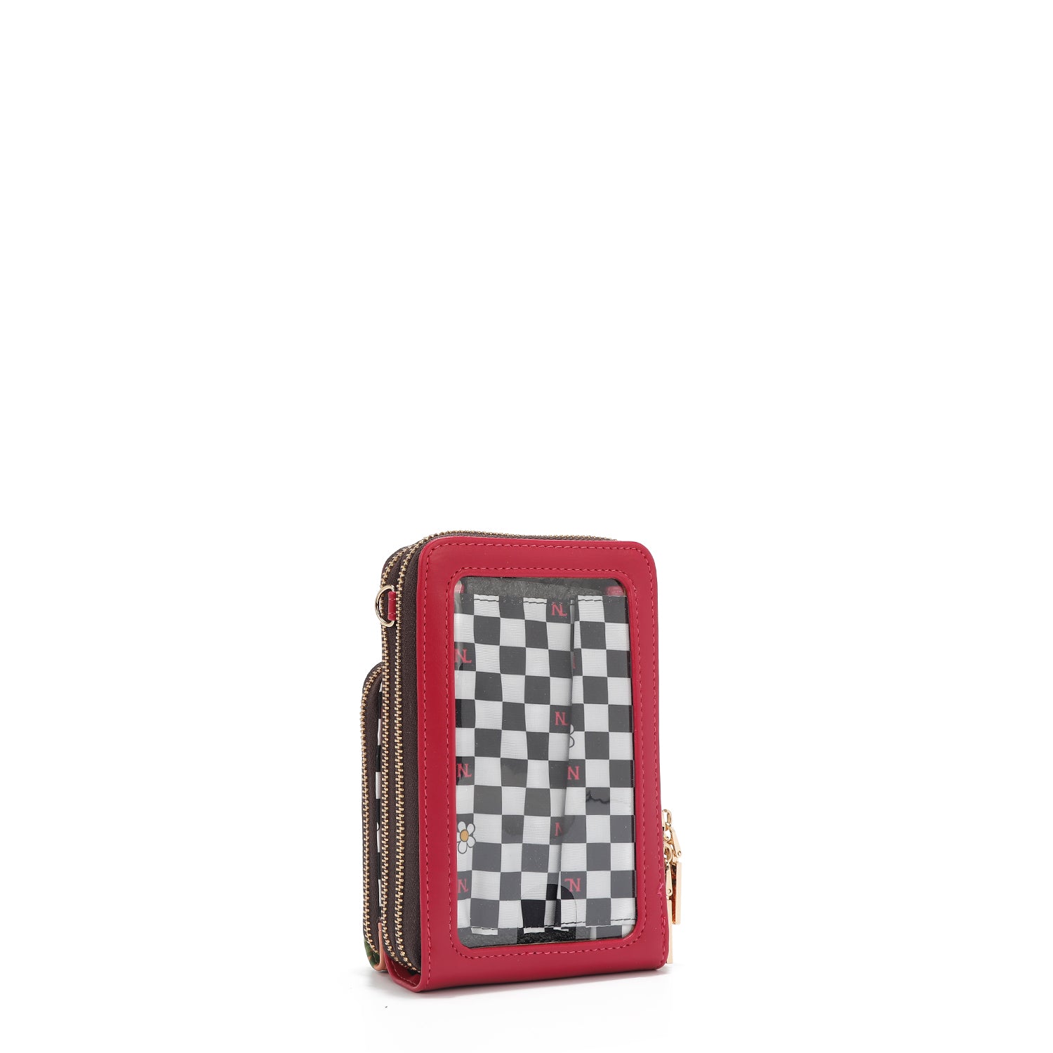 Multi-Zip Crossbody Phone Case - Secure & Stylish for Travel, Shopping, and Everyday Use