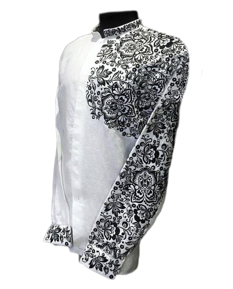 Handmade Ukrainian Embroidered Linen Shirt for Men | Traditional Vyshyvanka with Authentic Embroidery | Size XXS-5XL | Perfect Gift for Ukrainian Culture Lovers | Ideal for Festivals, Weddings & Cultural Events