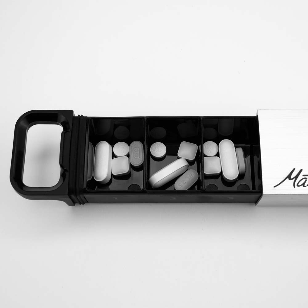 Matador Waterproof Pill Canister - Portable Medication Storage for Travel, Hiking & Emergency - Airtight, Lightweight & Durable Container for Vitamins, Supplements & Pills