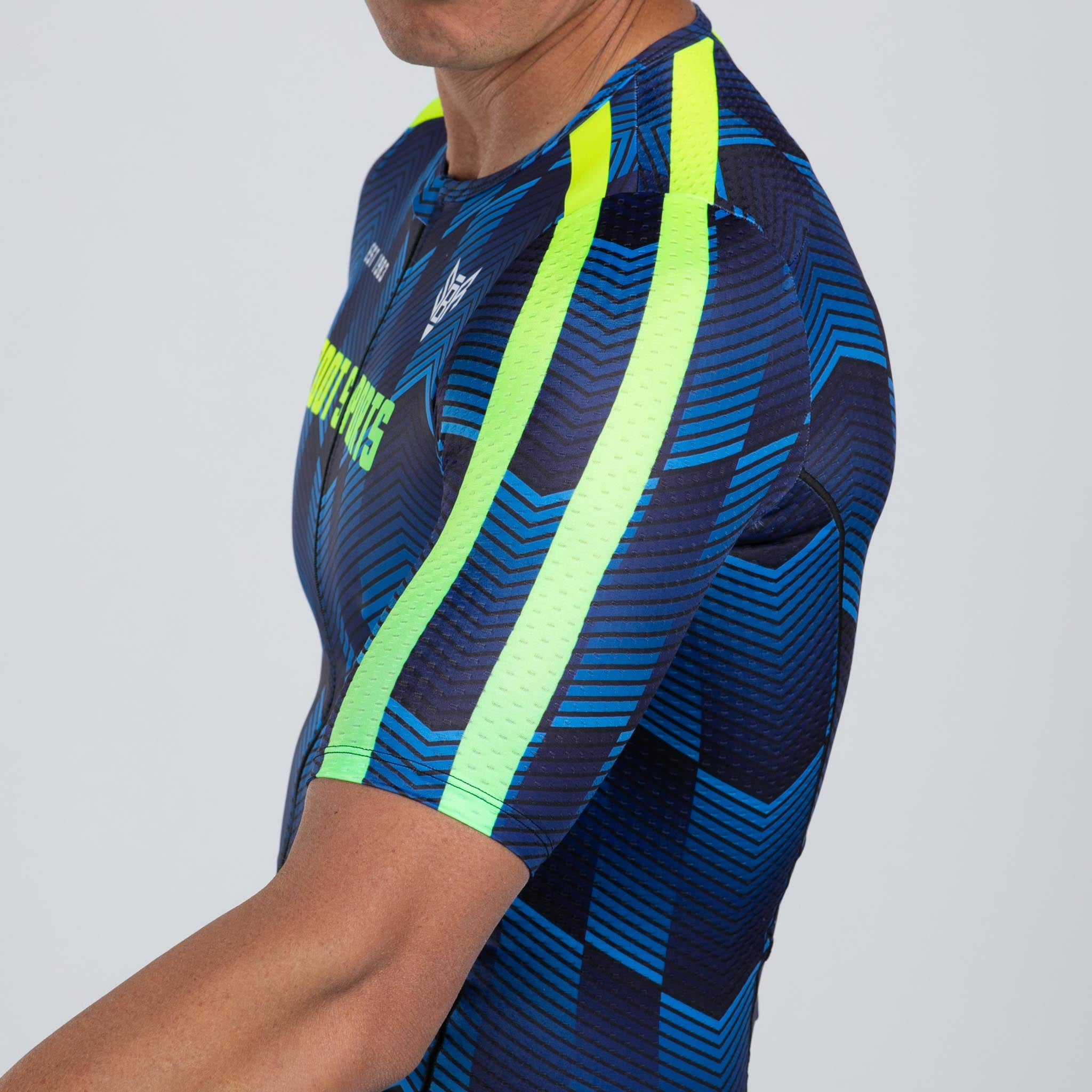 Men's Limited Edition Tri Aero Cycling Jersey - Breathable Performance Bike Shirt for Road Racing & Speedway Training | Perfect for Competitive Cyclists & Endurance Riders
