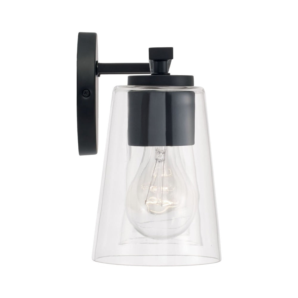 Finley Sconce Wall Light - Modern LED Wall Sconce for Bedroom, Living Room & Hallway - Dimmable Plug-in or Hardwired Wall Mounted Lighting Fixture