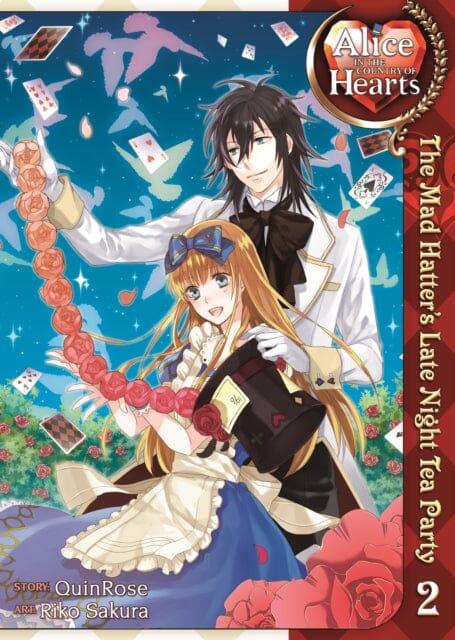 Alice in the Country of Hearts: The Mad Hatter's Late Night Tea Party Vol. 2 by Quinrose - Manga Fantasy Adventure for Anime Fans & Collectors - Perfect for Cosplay Inspiration & Gift Giving