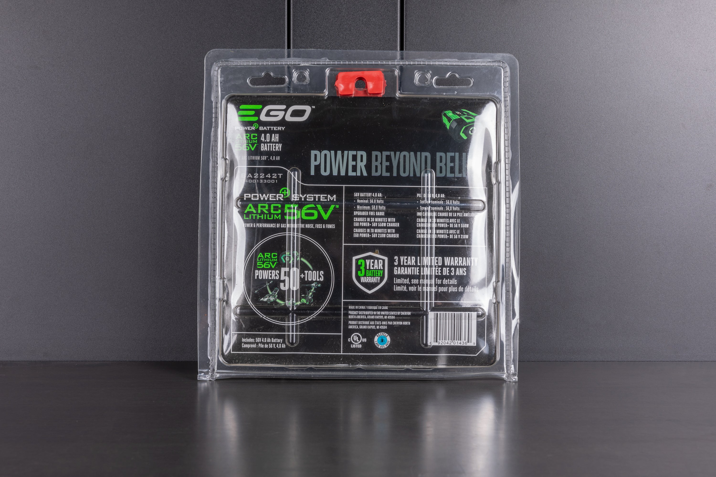 EGO Power Plus 56V Lithium-Ion Battery - High Capacity Replacement for Lawn Mowers & Outdoor Tools - Perfect for Landscaping & Yard Work