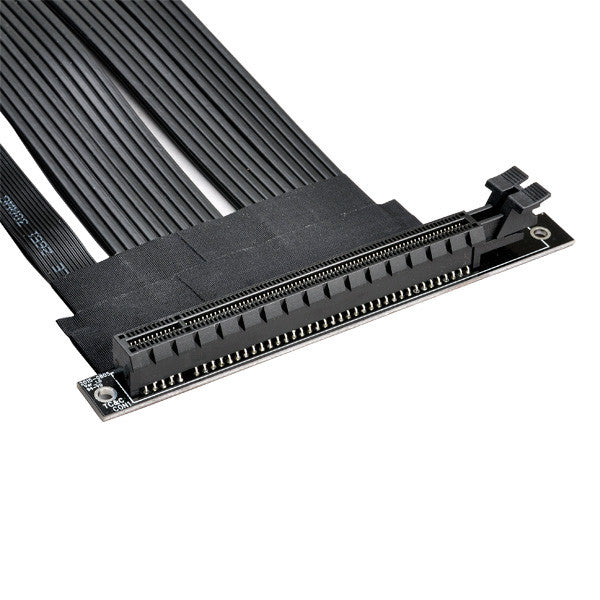 Lian Li PCIe Riser Cable (Extended Version) - PW PCI-E 3.0 x16 Extension Cable for Vertical GPU Mounting - Perfect for PC Gaming Rigs & Custom Computer Builds