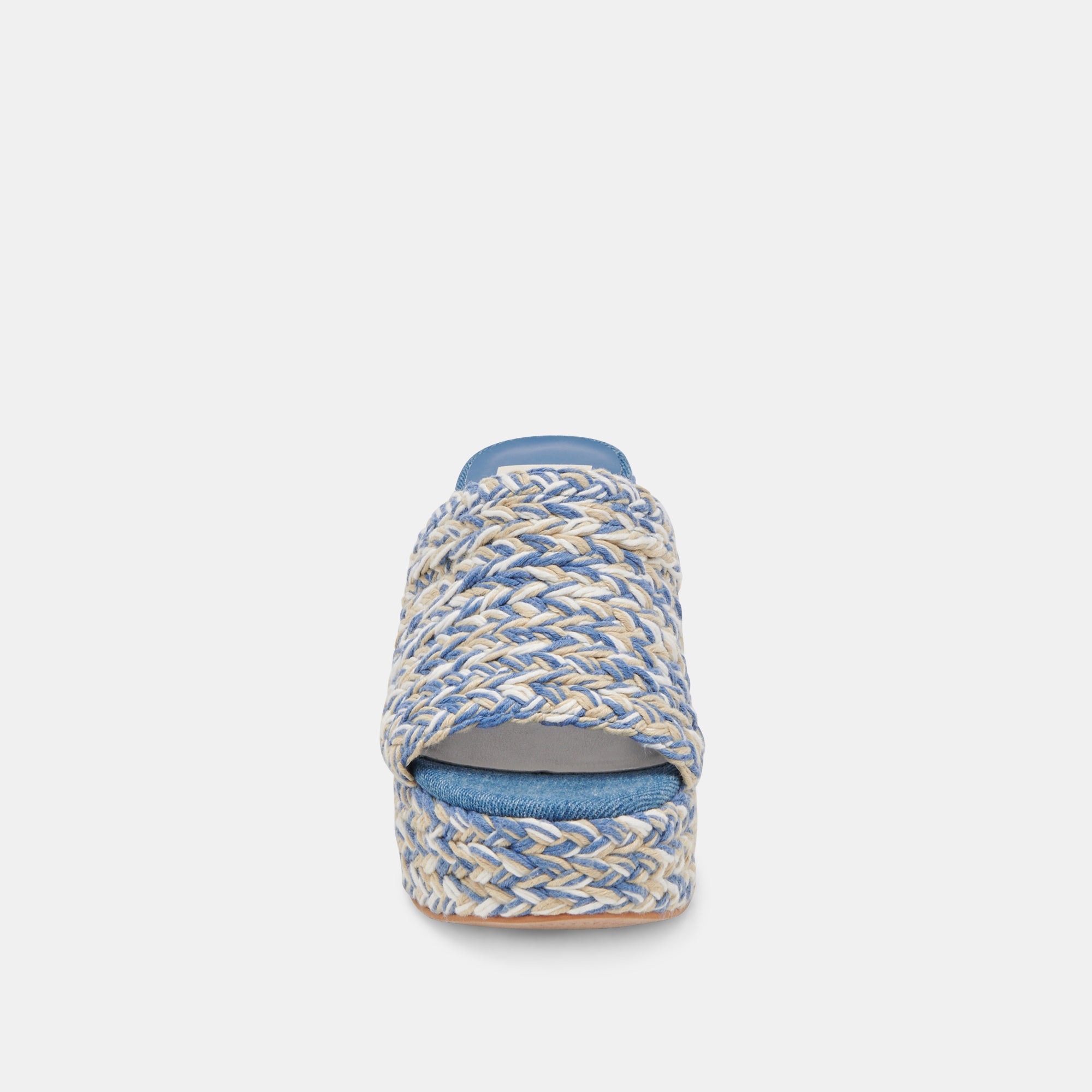 Stylish Blue Multi Woven High Heels for Women - Perfect for Parties, Weddings & Evening Events