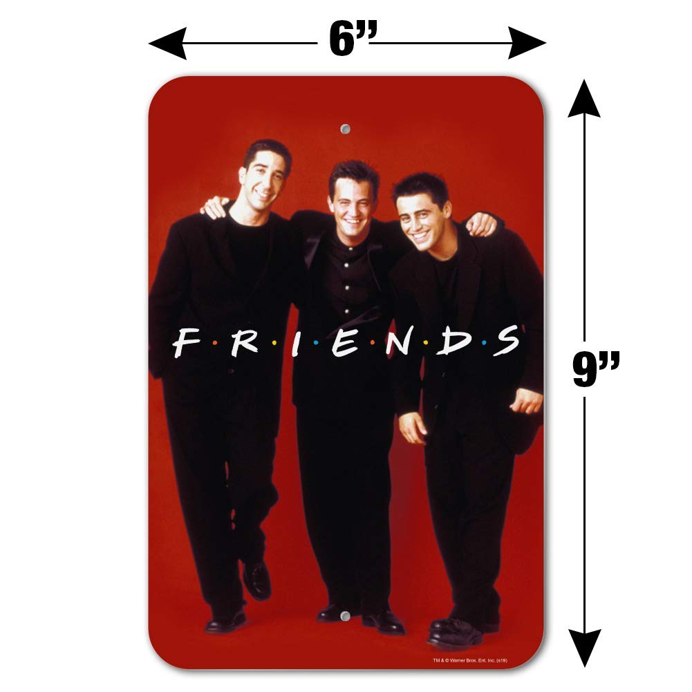 Friends & The Boys Themed Home & Office Decor Sign - Perfect for TV Show Fans, Gifts, and Workspace Decoration