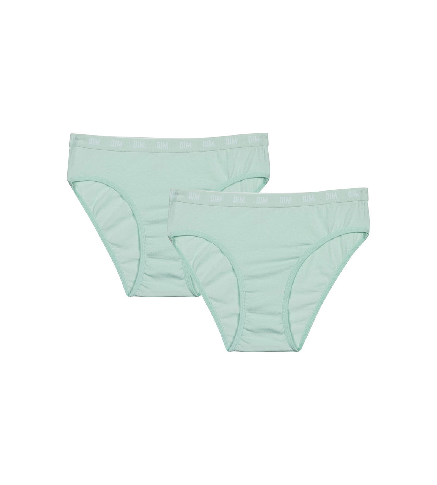 Organic Cotton Girls' Underwear Set of 2 - Pastel Blue | Hypoallergenic & Skin-Friendly | Perfect for School, Playtime & Everyday Comfort