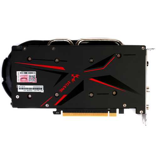 iGame GTX1050Ti U 4GB GDDR5 Gaming Graphics Card - 1379-1493MHz Core Clock, 7000MHz Memory, 128-bit - Perfect for PC Gaming, eSports & Video Editing