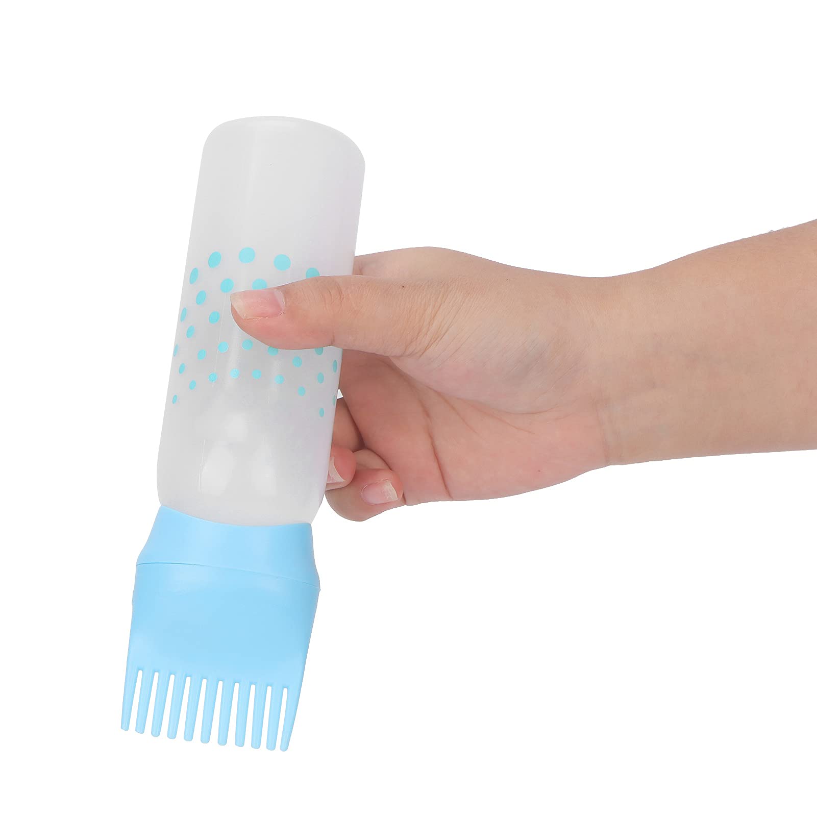 Professional Hair Color Applicator Bottle - Refillable Squeeze Bottle with Tooth Comb Cover for Hair Dye, Shampoo & Conditioner | Perfect for Salon Styling & At-Home Hair Care