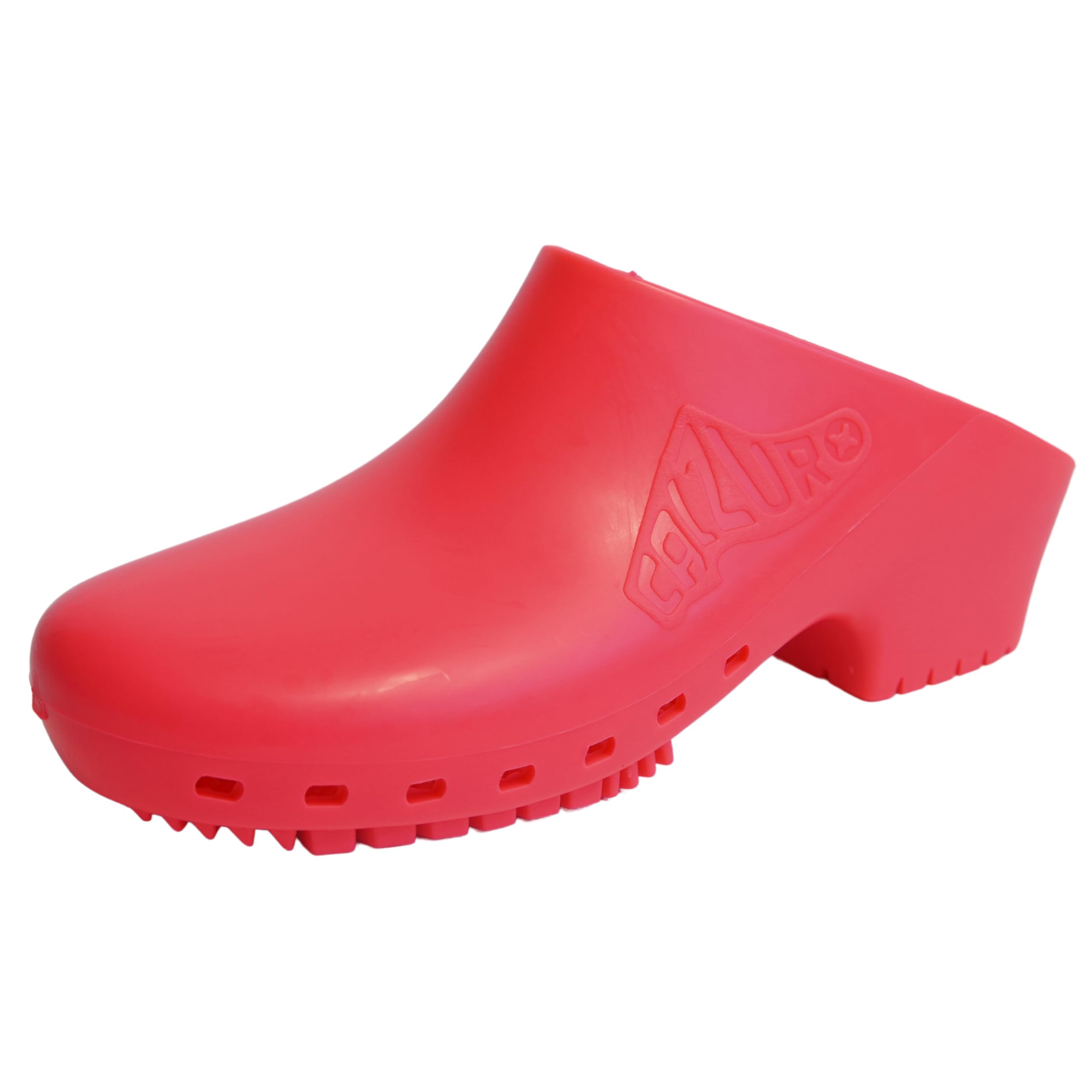 CALZURO Classic Work Clogs Without Holes - Unisex Nursing & Kitchen Shoes - Non-Slip, Autoclavable Rubber Clogs for Women & Men - Perfect for Healthcare, Food Service & Laboratory Professionals