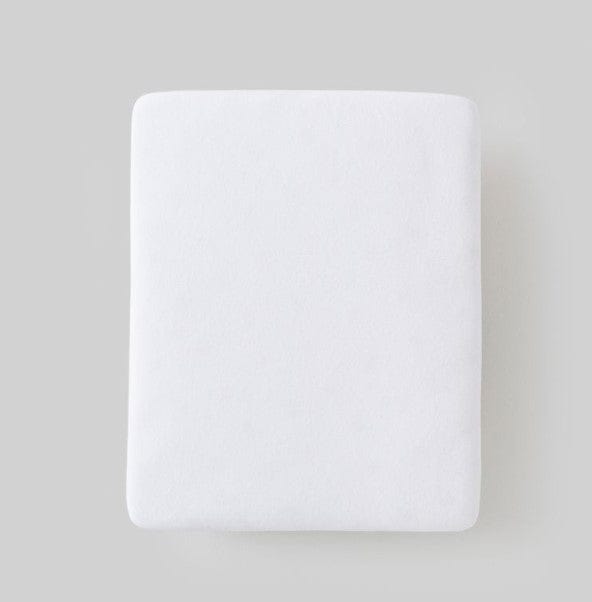 Silver Cross Slumber Sleep and Go Crib Sheet - White Large Size | Soft Breathable Fitted Crib Mattress Cover for Baby Nursery & Travel | Perfect for Cribs, Bassinets, and Pack 'n Plays