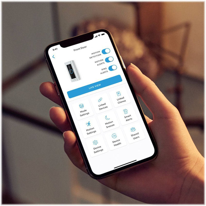 Timbre Doorbell Pro Smart Wi-Fi Video Doorbell with HD Camera, Motion Detection & 2-Way Audio - Perfect for Home Security & Package Delivery Monitoring