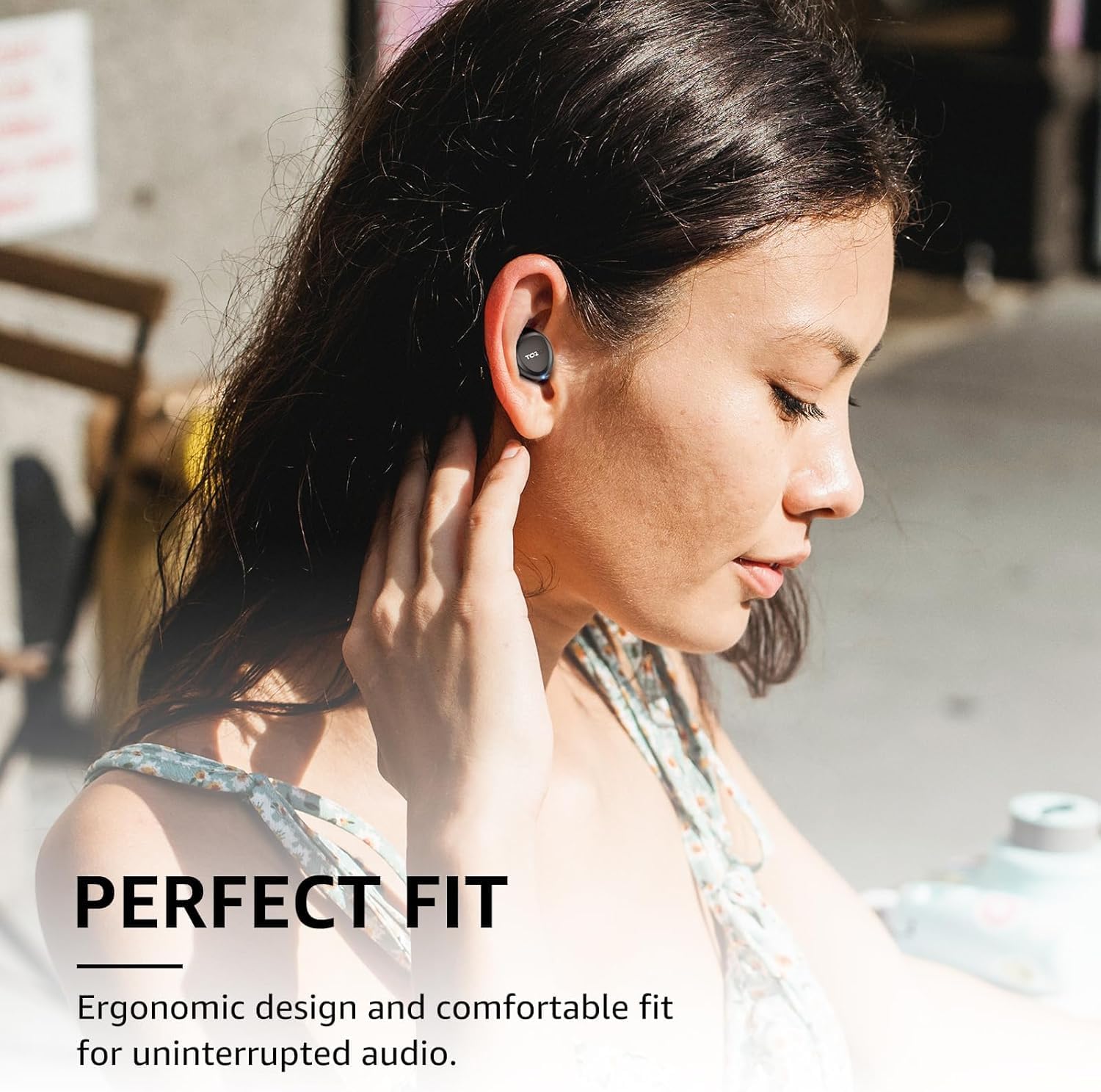 TOZO A1 Wireless Earbuds Bluetooth 5.3 with 65W Fast Charger - Sweatproof Sport Earbuds for Running, Gym & Workout | Hi-Fi Sound for Music & Calls | Long Battery Life for Travel & Commuting