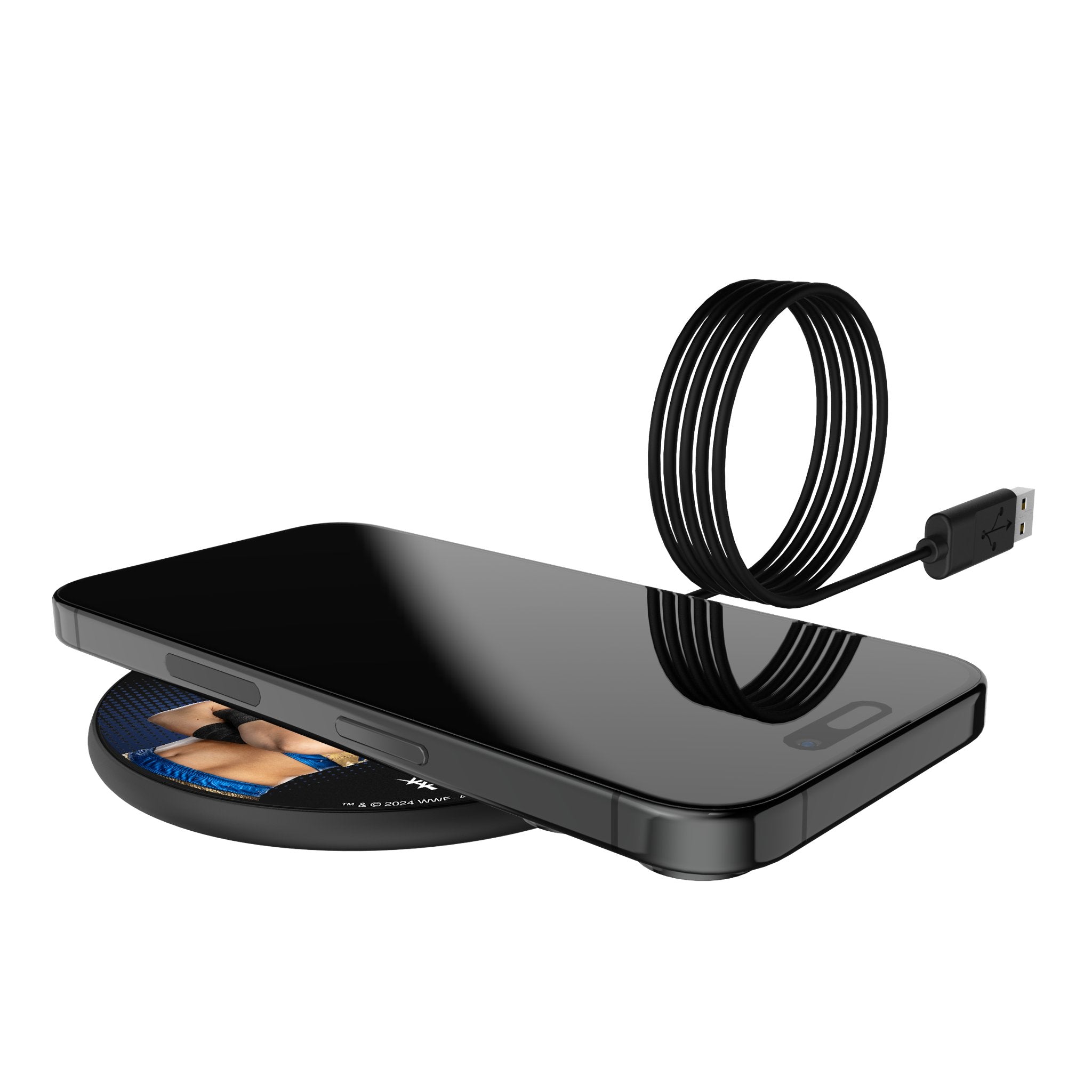 Bayley Superstar 15W Fast Wireless Charger for iPhone, Samsung Galaxy - Qi Certified Charging Pad for Home, Office & Car