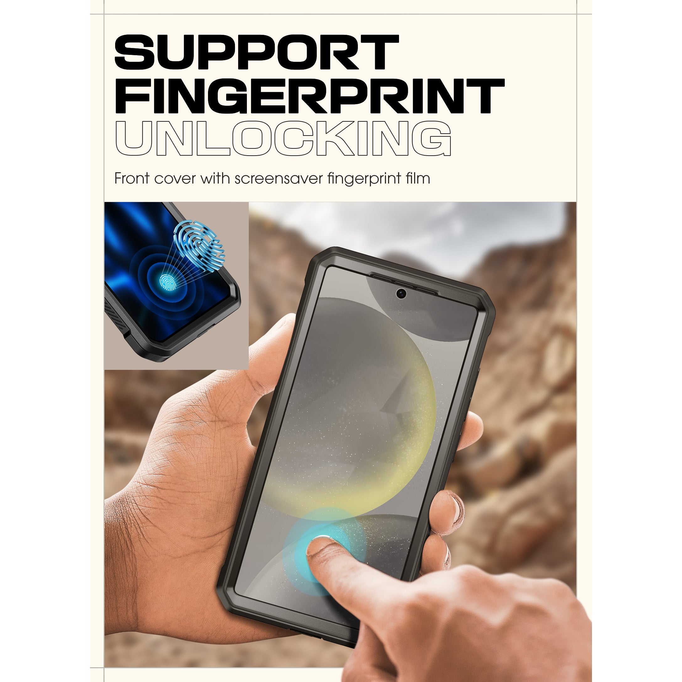 Samsung Galaxy S25 Plus Unicorn Beetle PRO Rugged Case - Heavy Duty Shockproof Protective Cover for Galaxy S25 Plus | Perfect for Outdoor Activities, Construction Work & Extreme Sports