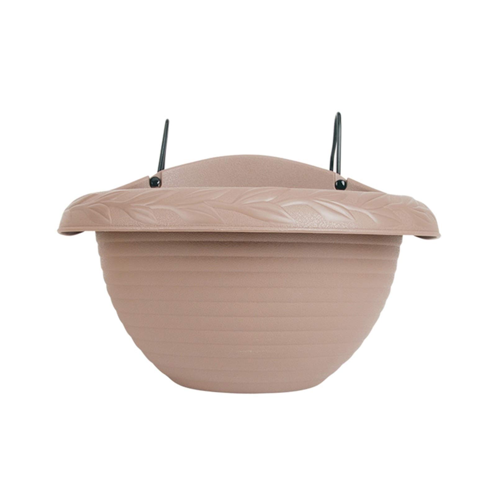 Hanging Flower Pots - Spherical Garden Planters for Herbs, Cactus & Air Plants - Beige 4L Decorative Bowl Basket - Perfect for Indoor & Outdoor Home Decor, Patio, Balcony & Gift Ideas