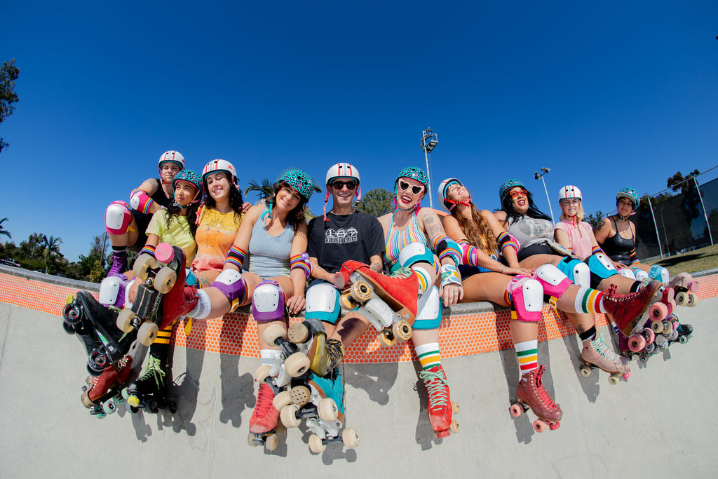 Moxi Lavender 187 Six Pack Pad Set - Protective Gear for Skateboarding, Roller Skating & Scooter Riding