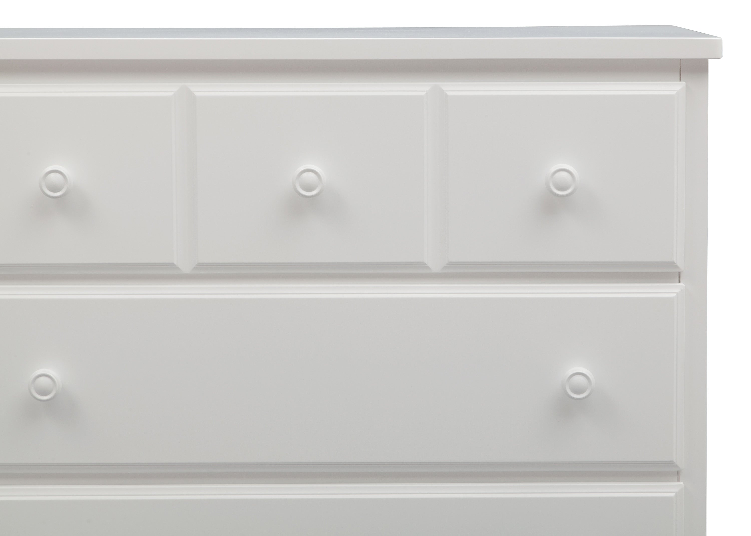 3 Drawer Dresser with Interlocking Drawers - Sturdy Wooden Bedroom Storage Organizer for Clothes, Accessories & Home Decor | Perfect for Bedroom, Nursery & Dorm Room Organization